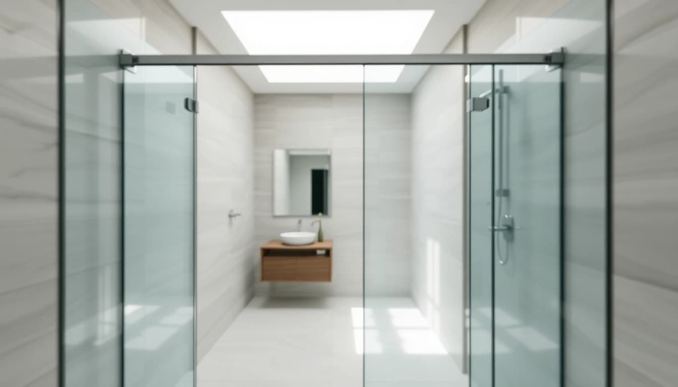 Enhance your bathroom with sliding shower doors that combine elegance and functionality.