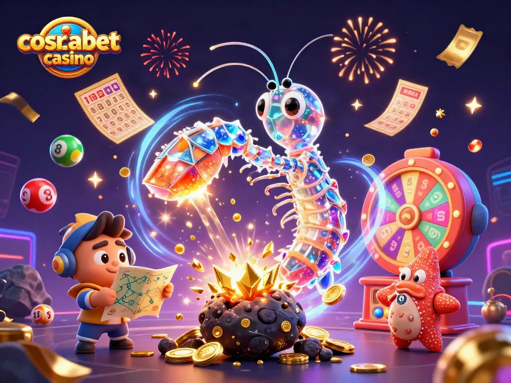 Experience exciting gameplay at cosmobet casino with a galactic theme and vibrant gaming elements.