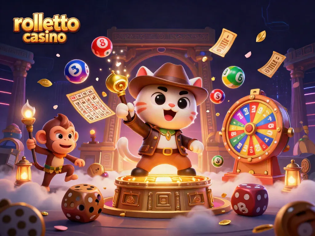 Engage with rolletto casino and unlock hidden treasures in an adventurous 3D scene.