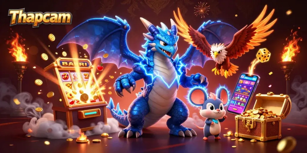 Experience thrilling wins with Thapcam's dynamic casino action featuring stunning characters and rich game elements.