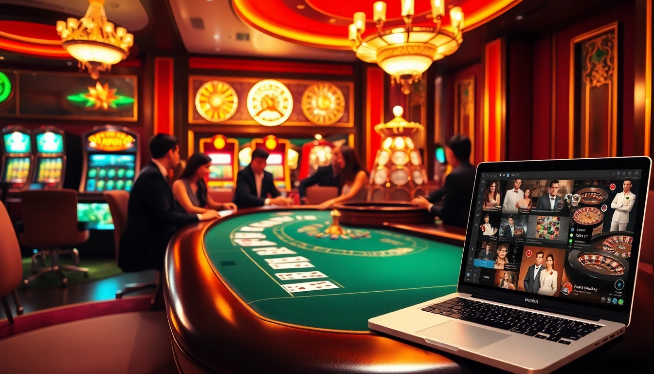 Engage in thrilling gambling experiences at https://nhacaiuytin.news/ featuring luxurious casinos, poker tables, and interactive gaming.