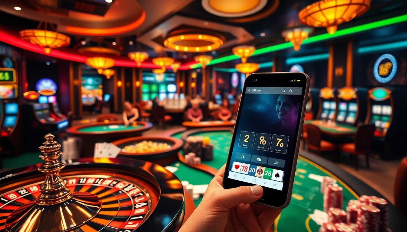 Engage with the thrilling atmosphere of online gaming at https://789fcom.asia/ featuring poker tables and vibrant slot machines.