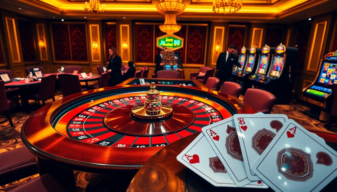 Experience the thrill of jun 88 with lively casino gaming and vibrant betting action.