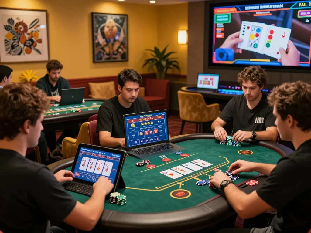 Players engaging in live dealer games at https://xo88tv.com/, showcasing exciting betting moments and strategic gameplay.
