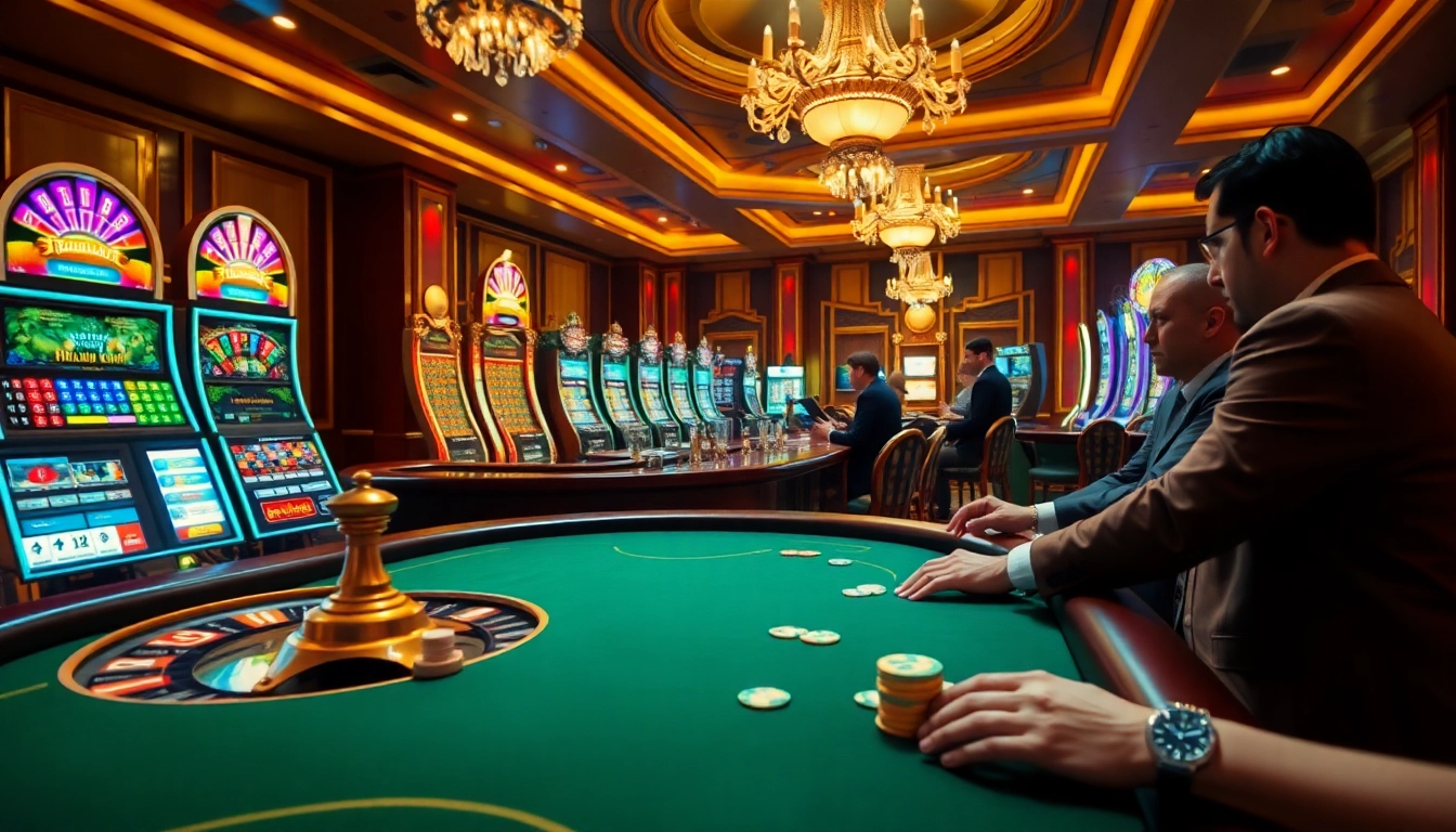 Experience thrilling gameplay at https://789winii.com/ with vibrant casino visuals showcasing poker, roulette, and slot machines.