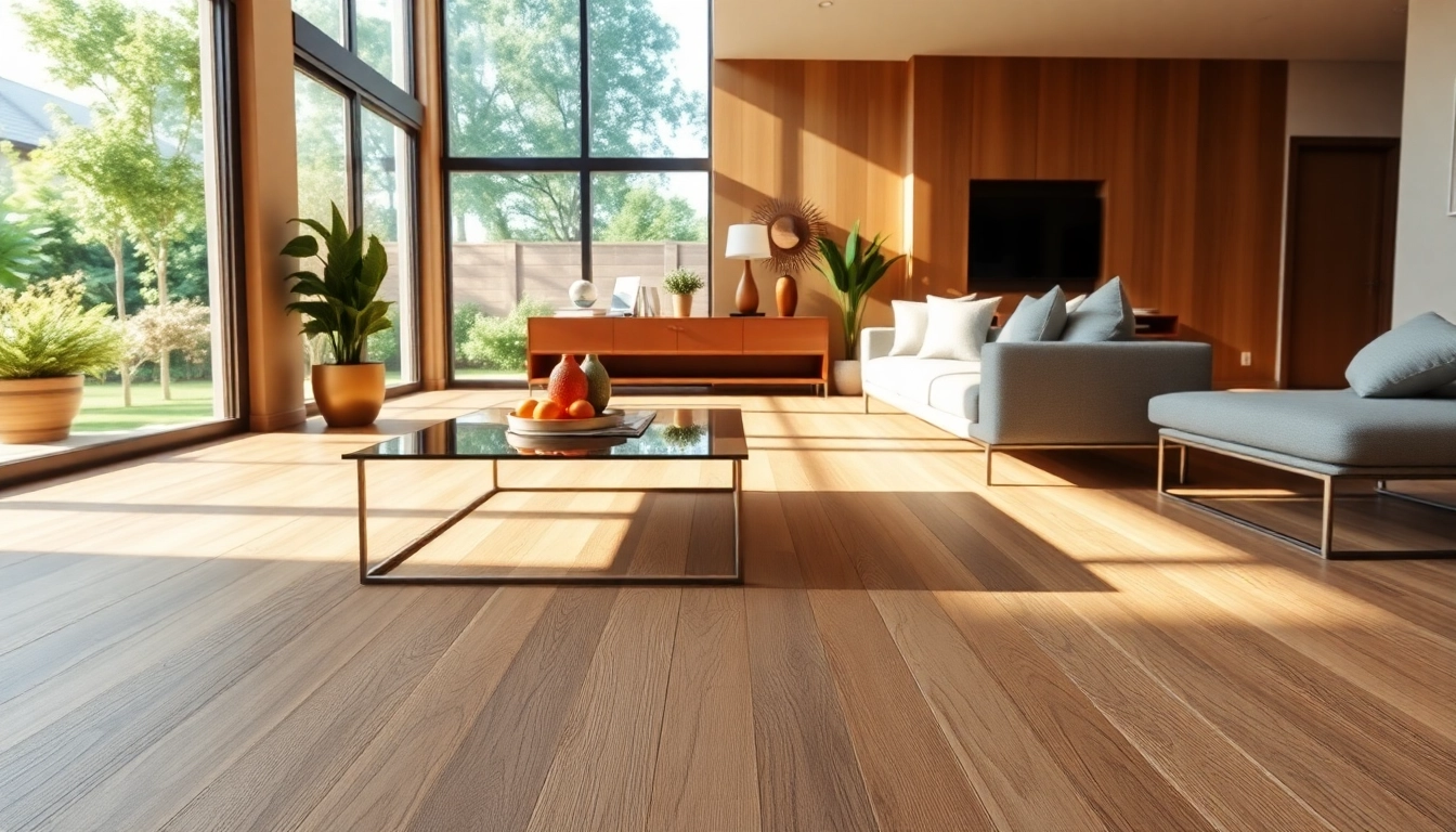Enhance your space with waterproof vinyl flooring that combines style and functionality.