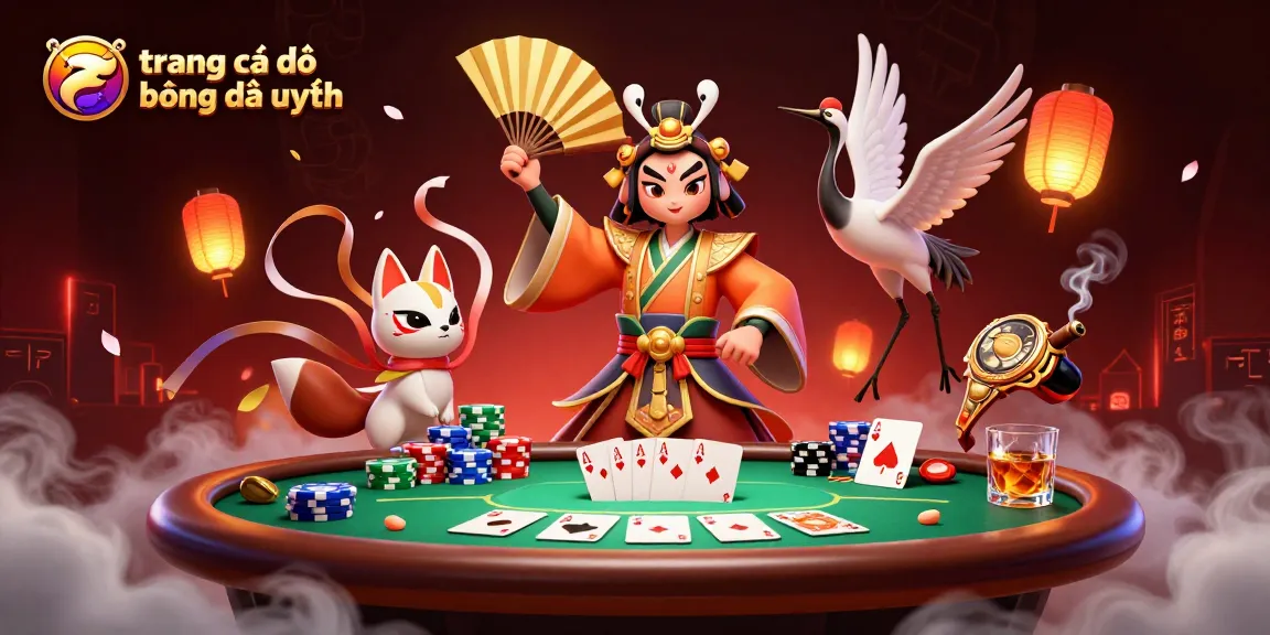 Enhance your winning strategies with insights from trang cá độ bóng đá uy tín, featuring vibrant gambling elements and 3D characters.
