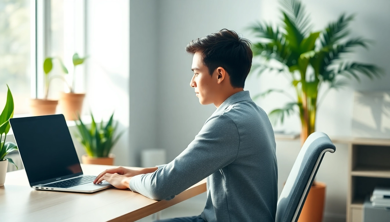 Learn how to improve posture with proper ergonomic techniques in an office setting.