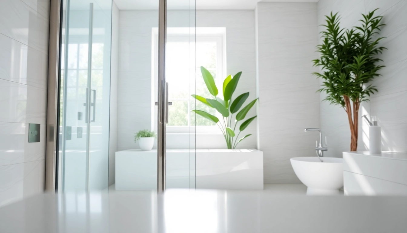 Erleben Sie die elegante sonni Duschkabine in einem luxuriösen Badezimmer.