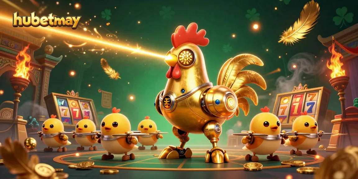 Engage with hubetmay through a vivid depiction of a futuristic casino scene packed with energy and excitement.