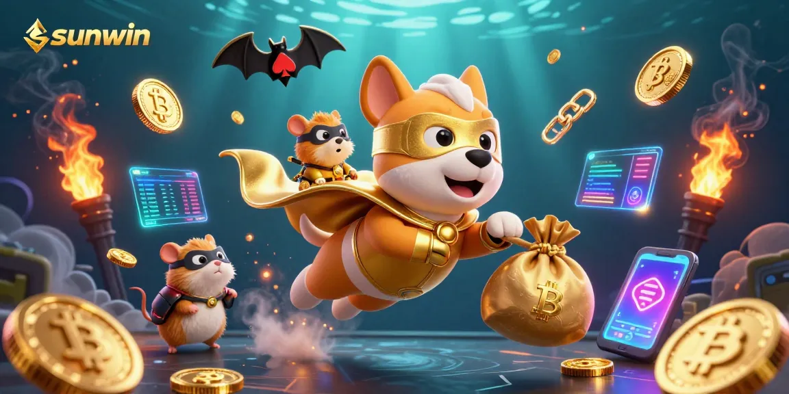 Experience thrilling gameplay at sunwin while enjoying a vibrant casino atmosphere with 3D characters and elements.
